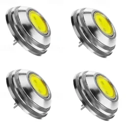 4pcs 2 W LED Spotlight 3000/6000/6500 lm G4 1 LED Beads COB Dimmable Warm White Cold White Natural White 12 V / 4 pcs / RoHS