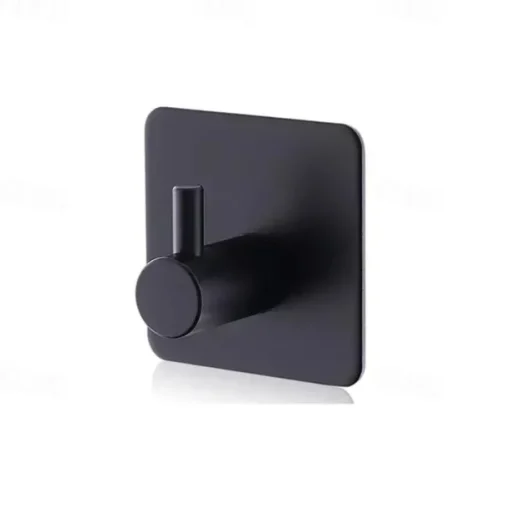 1/2pcs Adhesive Hooks Heavy Duty Wall Hooks Waterproof Stainless Steel Hooks For Hanging Coat Hat Towel Robe Hook Wall Mounted Rack For Bathroom And Bedroom