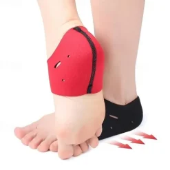 2pcs Adjustable Heel Protection Socks for Pain Relief - Breathable Pads for Men and Women, Perfect for Plantar Fasciitis, Heel Spur, and Foot Recovery Support