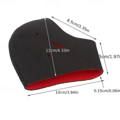 2pcs Adjustable Heel Protection Socks for Pain Relief - Breathable Pads for Men and Women, Perfect for Plantar Fasciitis, Heel Spur, and Foot Recovery Support