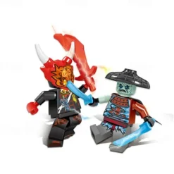 6Pcs Anime Movies Fans Action Figures Battle Building Block Kit Set - Collectible Mini Battle Figures Minifigures Set for Hours of Fun Combat Stitching Figures Toys Blocks Sets