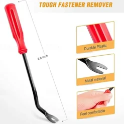 240PCS Bumper Retainer Clips Car Plastic Rivets Fasteners Push Retainer Kit Most Popular Sizes Auto Push Pin Rivets Set -Door Trim Panel Fender Clips for GM Ford Toyota Honda Chrysler