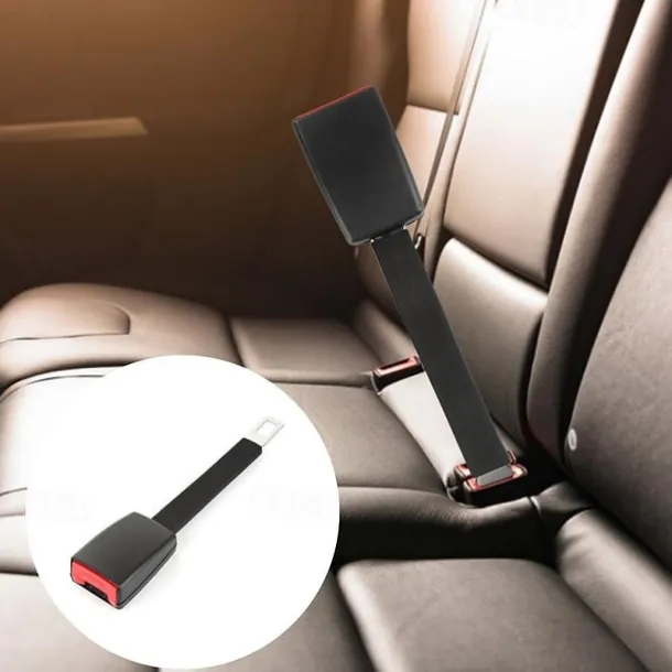 2pcs Car Auto Seat Belt Extender Extention Buckle Safety Clip Universal Safety Seatbelt Auto Interior Modeling Safety Clip