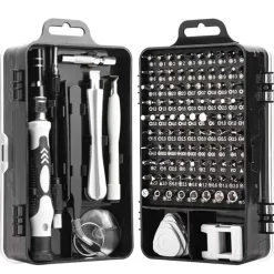 115pcs Car Precision Screwdriver Repair Tool Kit, Multi-function Electronic Screwdriver Set, Watch Mobile Phone Disassembly Repair Screwdriver Tools