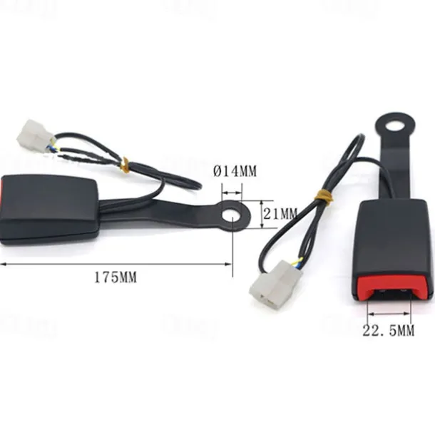 2PCs Car Seat Belt Lock Universal Auto Car Safety Seat Lock Camlock Car Seat Belt Buckle Socket Plug Connector Car Accessories Replacement Part