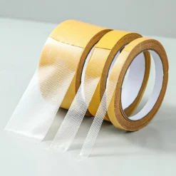 2PCS Cloth-based Double-Sided Tape: High-Adhesive, Ideal for Wedding Red Carpet, Non-Slip Rug Gripper, Floor Mat Fixation with Strong Glue