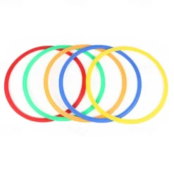 10PCS 28CM Jumping House Circle Children's Sensory Training Jumping Circle Outdoor Sports Game Household Physical Fitness Grid Toy