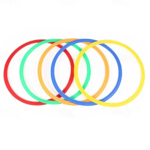 10PCS 28CM Jumping House Circle Children's Sensory Training Jumping Circle Outdoor Sports Game Household Physical Fitness Grid Toy