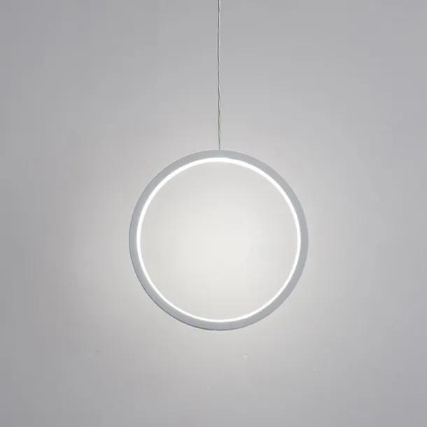 2pcs 20cm LED Pendant Light Circle Design Bedside Light Aluminum Painted Finishes Black White Frame for Bedroom Entry Dinning Room Modern 110-120V 220-240V 10W