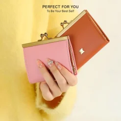 1pcs Credit Card Holder Wallet Desk Business Card Holder Business Card Holder Case PU Leather Name Card Holder Pocket Credit Card Protector for Women