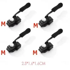 5/20PCS Detachable Zipper Pull Repair Kit, Universal Instant Zipper Replacement, DIY Sewing Craft Supplies for Zipper Fixing and Replacement