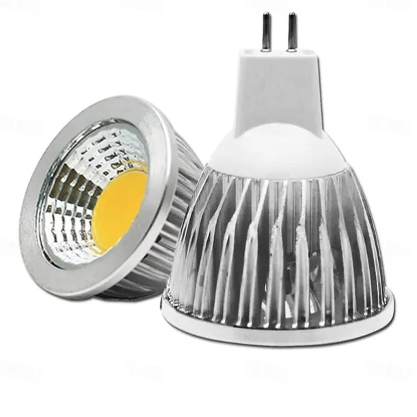 10PCS Dimmable AC/DC12V MR16 LED Bulb - 5W Spot Light Lamp Bulbs,Replacement Bulb Equivalent to 30Watt Halogen,120 Degree Beam Angle