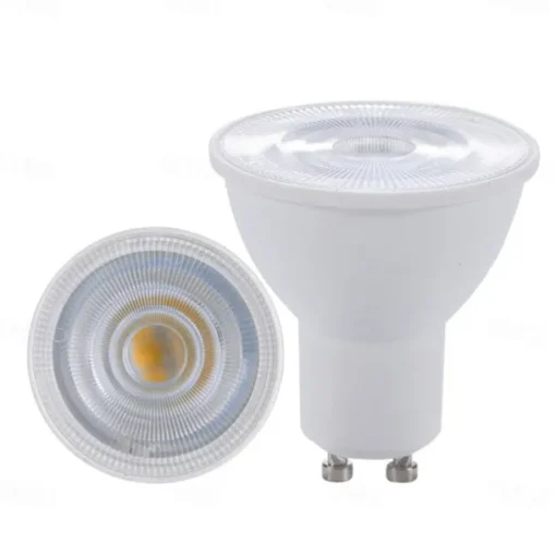 6/10pcs Dimmable Gu10 LED Bulbs, LED Downlight Spotlight 38 Degree Energy Saving Light Bulbs 220~240V Indoor Lighting