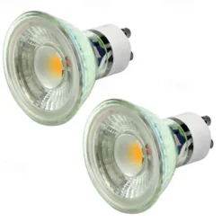 6pcs Dimmable LED Bulb Spot Light 5W COB GU10 /GU5.3(MR16) led Spotlight 220V for Home Lampada Lamp Glass Shell