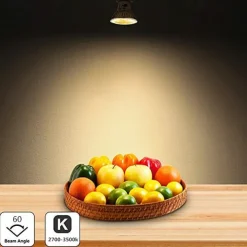 6pcs Dimmable LED Bulb Spot Light 5W COB GU10 /GU5.3(MR16) led Spotlight 220V for Home Lampada Lamp Glass Shell