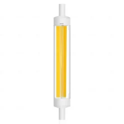 1Pcs Dimmable R7S COB LED Bulbs 7W J Type 118MM Double Ended LED Lights 70W Halogen Equivalent 220-240V T3 R7S Base Equivalent Floodlight Replacement for Garage Speciality Lighting Floor Lamps