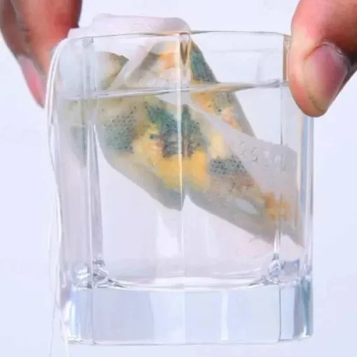 100pcs Disposable Tea Bags Non-Woven, Transparent, And Perfect For Spices! for Hotels,Restaurant, Bulk Kitchenware&Tableware