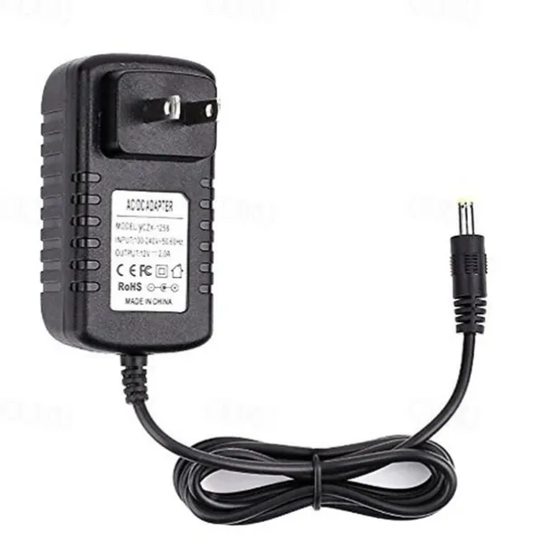 1pcs DIY 12V Power Supply Adapter Plug Transformer AC 110V 220V to DC 12V 2A LED Driver for LED String Strip Light 90cm 3ft