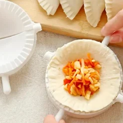 3pcs Dumpling Maker, Empanadas Press Mold Maker, Dumpling Mold For Pierogi, Pastelitos, Calzone, Turnovers, Chinese Dumpling, Kitchen Gadgets, Kitchen Supplies, Kitchen Stuff