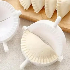 3pcs Dumpling Maker, Empanadas Press Mold Maker, Dumpling Mold For Pierogi, Pastelitos, Calzone, Turnovers, Chinese Dumpling, Kitchen Gadgets, Kitchen Supplies, Kitchen Stuff