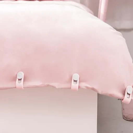 10Pcs Duvet Clips Non-Slip Holder Quilt Blanket Clips Bed Sheet Fixer Sleep Clothes Pegs Cover Fastener Gripper Easy To Unlock
