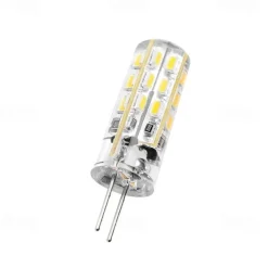 10pcs G4 Bi Pin 1.5w LED Corn Light Bulbs 130lm 15W T3 Halogen Bulb Equivalent 150LM SMD 3014 Warm Cold White for RV Ceiling Fans Lighting DC 12V
