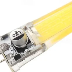 6pcs G4 Bi-pin LED COB 2508 Silicone Light 3W AC12V/DC12-24V Landscape Lighting