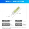 6pcs G4 LED Bi-pin Lights 400Lumens 7W 75LED Beads SMD 2835 Warm White White 220 V