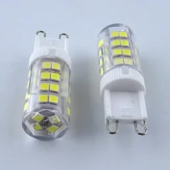 6pcs G9 LED Bulbs Incandescent Bulb 4W Replacement for Halogen Lamp 40W No Flickering AC 220V 240V Energy Saving Small Bulb