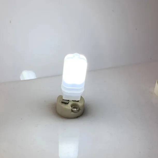 6/10pcs G4 LED Corn Lamp, G4 LED Bi-pin Bulb AC/DC12V 3W 16LEDs 2835 SMD No Flicker Bulb Bead Replacement 30W Halogen Lamp Home Chandelier Lighting