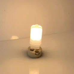 6/10pcs G4 LED Corn Lamp, G4 LED Bi-pin Bulb AC/DC12V 3W 16LEDs 2835 SMD No Flicker Bulb Bead Replacement 30W Halogen Lamp Home Chandelier Lighting