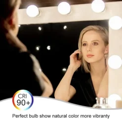 2/4/6PCS G80 7W Globe LED Edison Bulb 650lm E27 Base Opalescent Glass Facing Very Suitable for Dresser Vanity Mirror Floor Lamp AC85-265V