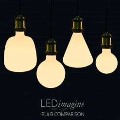 2/4/6PCS G80 7W Globe LED Edison Bulb 650lm E27 Base Opalescent Glass Facing Very Suitable for Dresser Vanity Mirror Floor Lamp AC85-265V