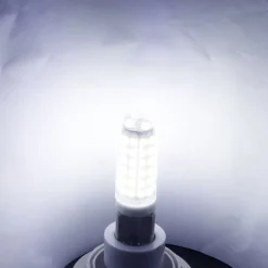 6pcs G9 9W 76LED 2835SMD Corn LED Lamp Bulb Warm Cool Natural White AC110-240V 75W Halogen Bulb Equivalent 750lm Non Flicker