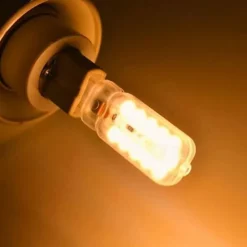 10pcs G9 5W 400-500lm 22LED LED Bi-pin Lights 2835SMD Dimmable Warm White Cool White Led Corn Bulb Chandelier Lamp AC 220-240V