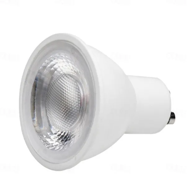 4PCS GU10 LED Bulb 7W 8Leds Dimmable 3000K Warm White for Kitchen Range Living Room Bedroom