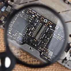 3pcs Handheld Folding 5X Pocket Magnifier with Leather Case Lightweight Magnifying Glass