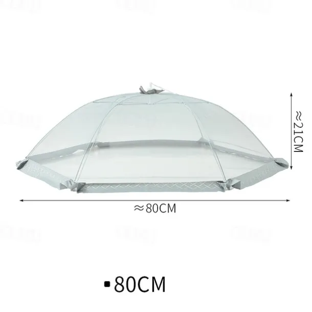 1PCS Household Food Cover New Summer Folding Fly Proof Vegetable Cover Dust Proof Table Cover Large Rectangular Food Cover