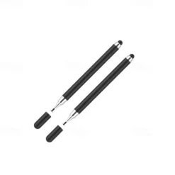 2pcs 2-in-1 Double-Headed Capacitive Stylus Pen High Sensitivity Precision Universal For Ipad IPhone Tablets Touch Screens