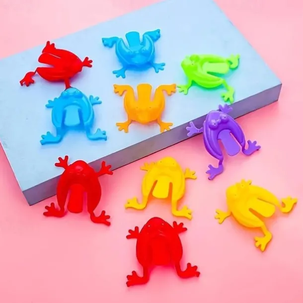 100pcs Jumping Frog Bouncing Restless Toys, Novel Toys, Favored For Parties, Creative Small Gifts, Holiday Accessories, Party Supplies, Birthday Christmas Halloween Thanksgiving Gift