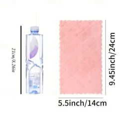 5/10pcs Kitchen Dishcloth Rag Non-Stick Oil Pineapple Plaid Dish Towel Double-Sided Absorbent Thickened Scouring Pad