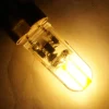 4pcs LED Bi-pin Lights GY6.35 Silica Gel Spotlight 5W 500 lm Light Bulb COB Energy Saving and Environmental Protection Crystal Chandelier Light Source Warm White White AC/DC12 V