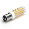 2Pcs LED Bulbs BA15D/B15/B15D 6W 100W Equivalent to a Halogen Bulb JCD Type T3/T4 B15 Double Connection 220V