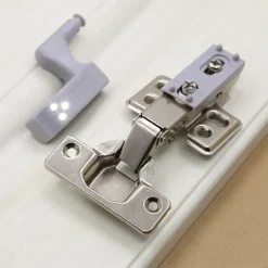 10PCS LED Cabinet Light LED Inner Hinge Lamp Closet Light Battery Wireless Lamp Universal Wardrobe Cupboard Sensor Lighting