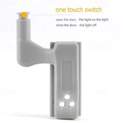 10PCS LED Cabinet Light LED Inner Hinge Lamp Closet Light Battery Wireless Lamp Universal Wardrobe Cupboard Sensor Lighting