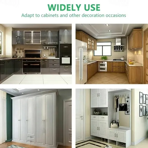 10PCS LED Cabinet Light LED Inner Hinge Lamp Closet Light Battery Wireless Lamp Universal Wardrobe Cupboard Sensor Lighting