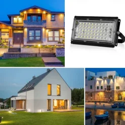 1/2pcs LED Flood Light Outdoor 220V 240V Floodlight Waterproof IP65 Reflector Projecteur LED Exterieur Focus Spotlight