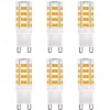 6pcs LED Light Bulb G9 Bi Pin Lamp 4W AC220V 52 LED SMD2835 Spotlight Chandelier Ceiling Light 40W Halogen Equivalent Warm Cold White AC110-240V Non-dimmable