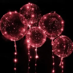 10PCS LED Light up Balloon LED String Lights 16” Colorful Luminous Prom Decorations Balloons Lights for Wedding, Party, Birthday & Room Decor