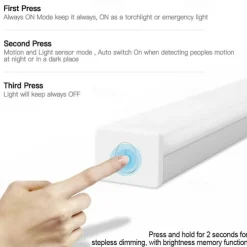 2pcs 10LED PIR Motion Sensor Night Lamp USB Charging Human Body Automatic Sensing Night Light Cabinet Wardrobe Wall Light Stair Bedroom Lighting Smart Light Sensing Night Light